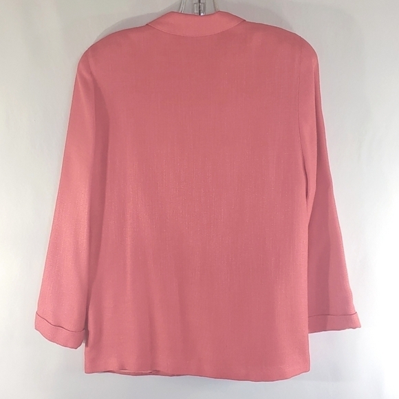 Nordstrom Petite Focus Hot Pink Blazer Size Small - Picture 3 of 5